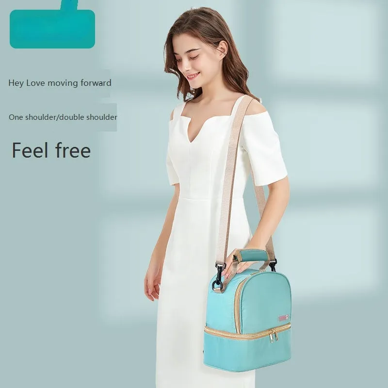 Double-layer Breast Milk Fresh Ice Pack Milk Bottle Insulation Mummy Bag