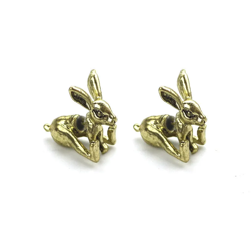Dragon Crocodile Bear Horse Bunny Animal Stud Earrings