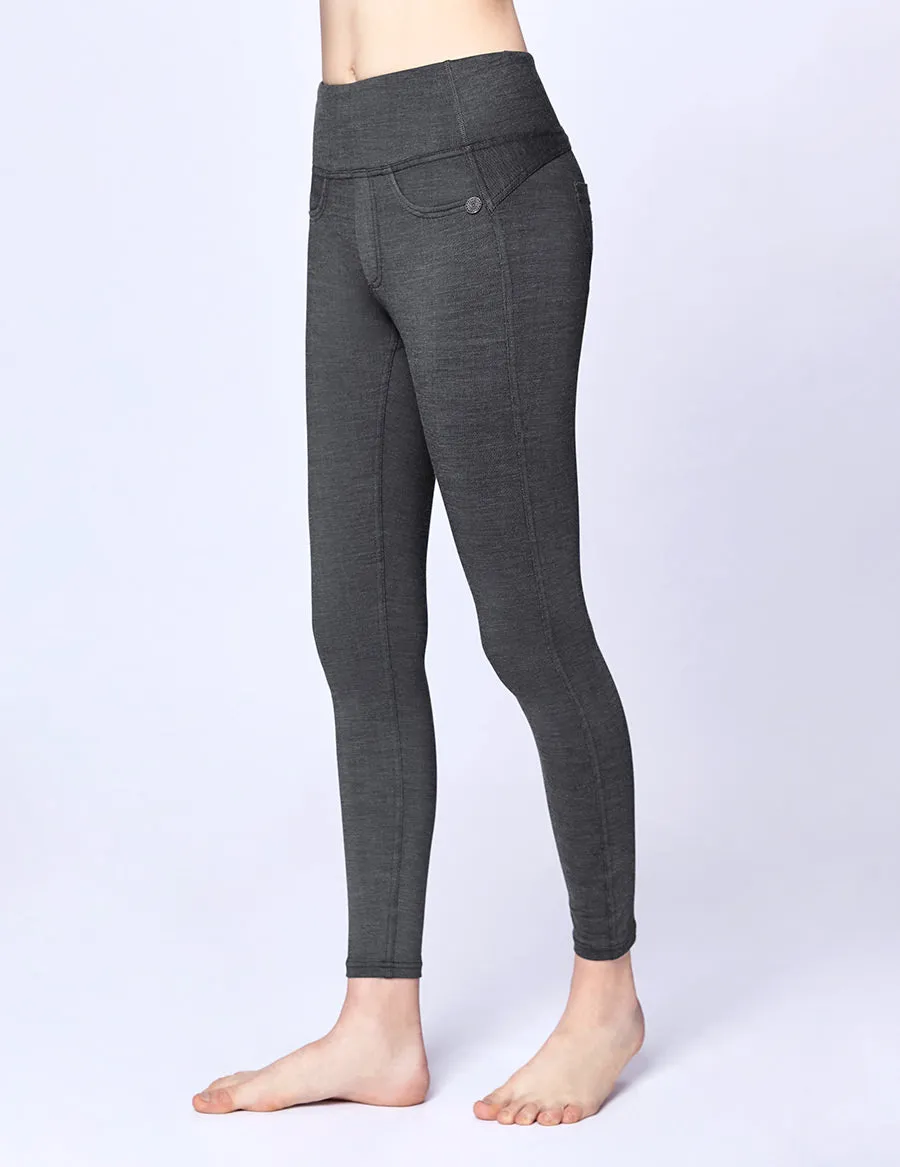 easyoga LA-VEDA Up-to-the-Minute Denim Tight - J03 Jeans Black