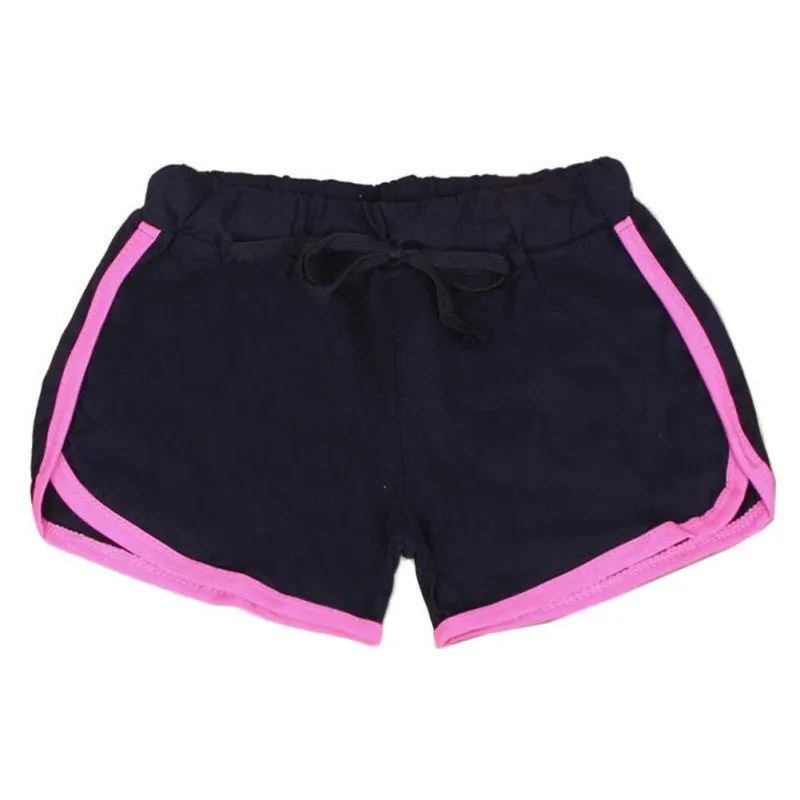 Exercise Wear for Women Casual Short Plus Size Cotton Black Short Ladies Workout High Waist Shorts