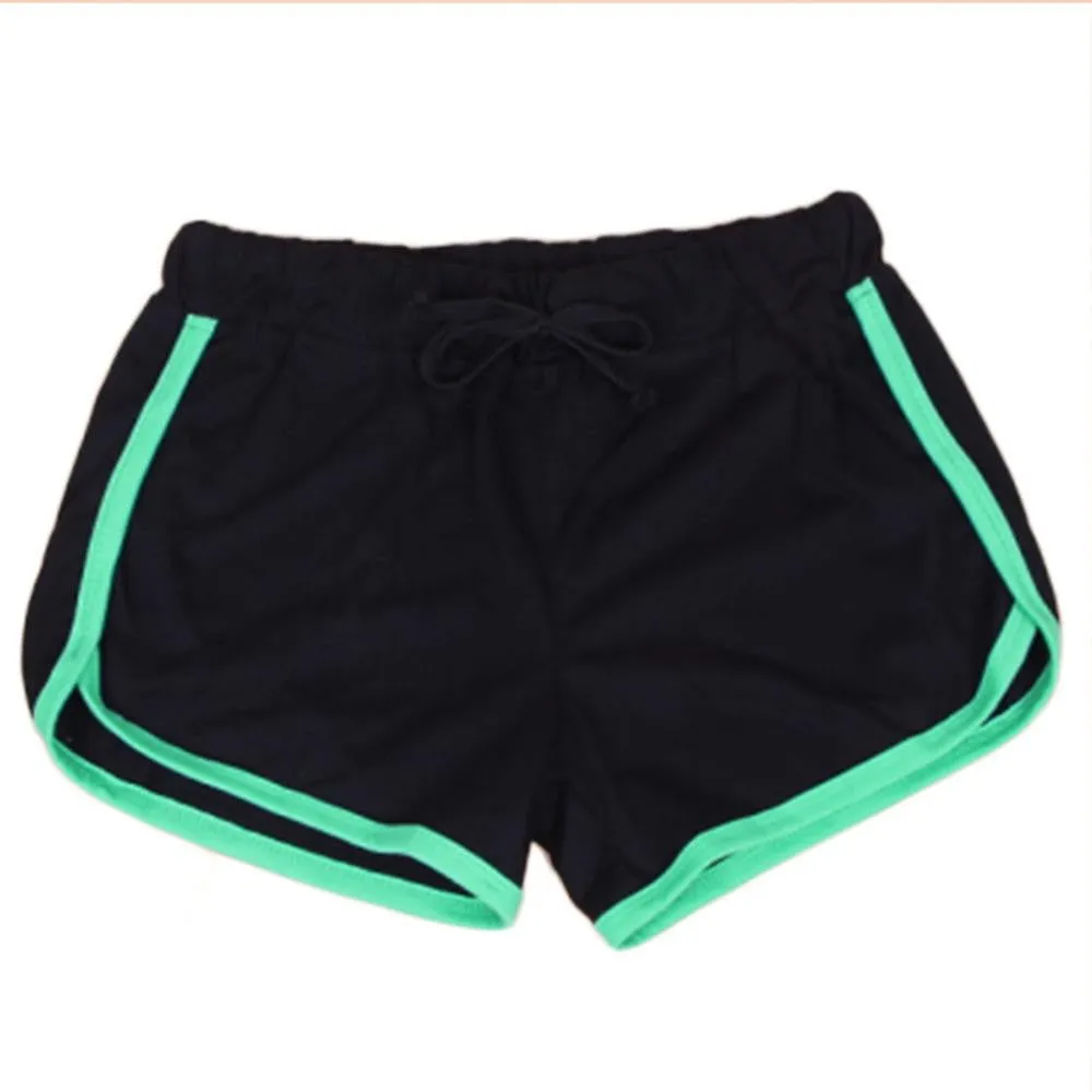 Exercise Wear for Women Casual Short Plus Size Cotton Black Short Ladies Workout High Waist Shorts