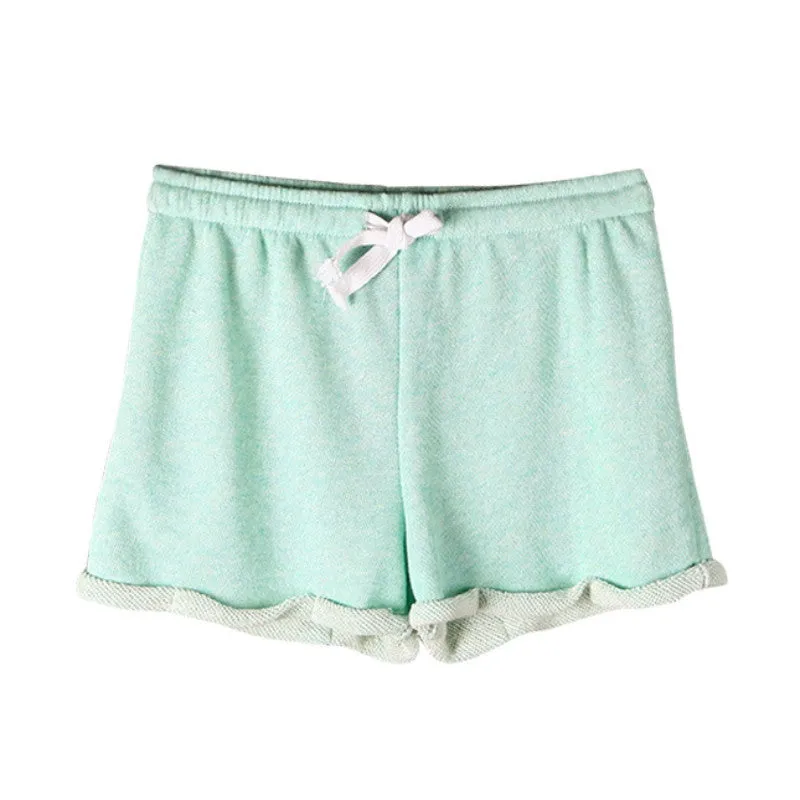 Exercise Wear for Women Casual Short Plus Size Cotton Black Short Ladies Workout High Waist Shorts