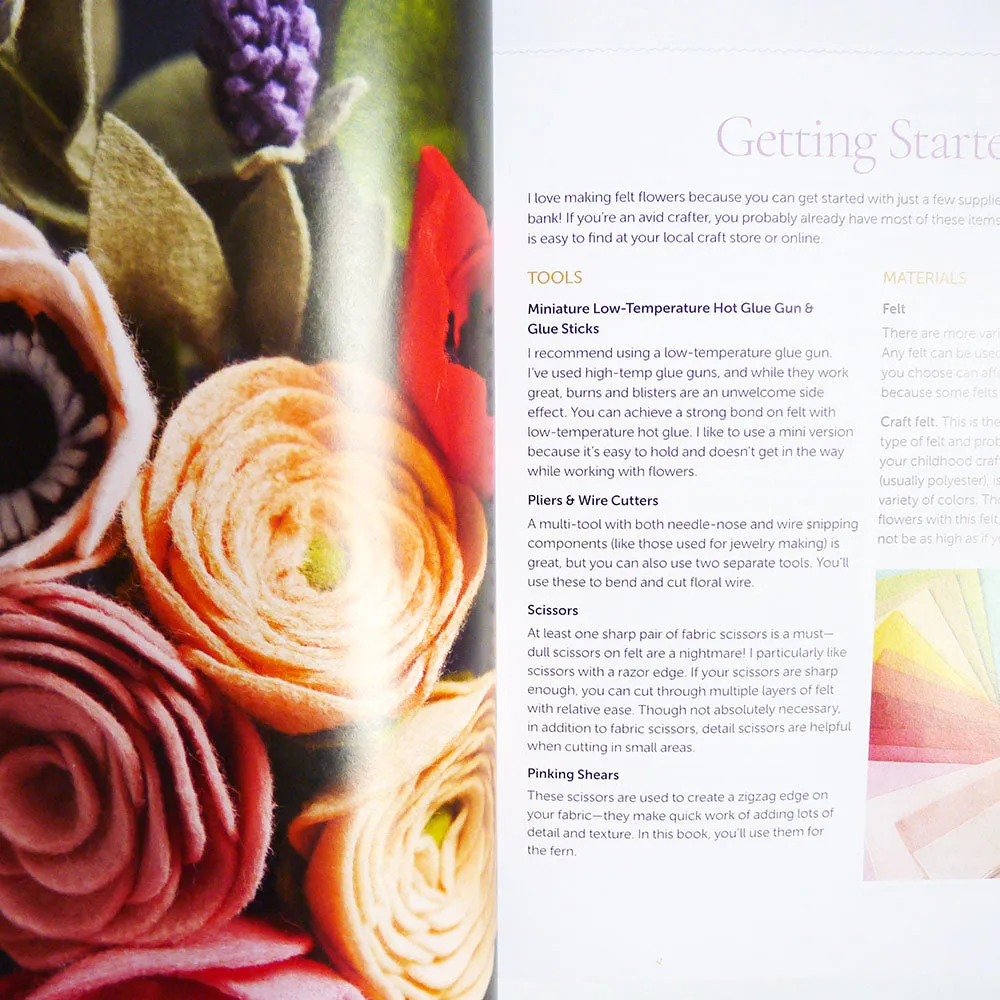Felt Flower Workshop - Bryanne Rajamannar
