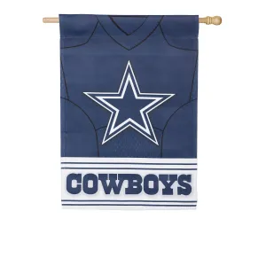 Flag, DS Suede, Foil, Reg, Jersey, Dallas Cowboys,13s3808blj