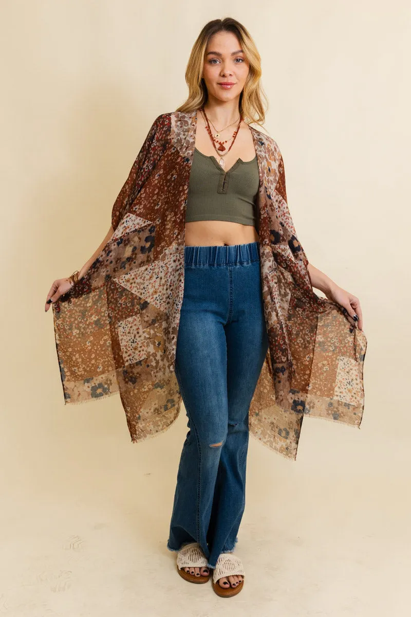 Floral Fantasy Kimono