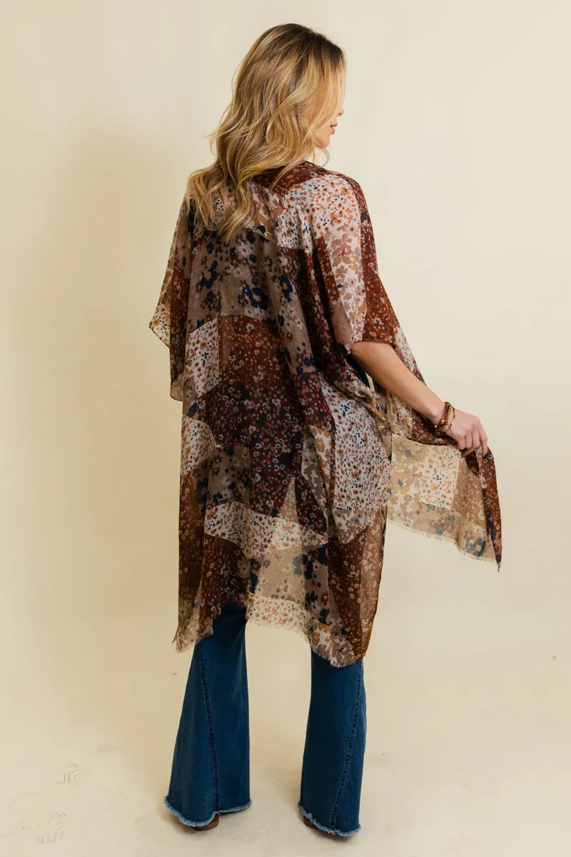 Floral Fantasy Kimono