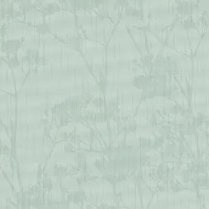 Floral Motifs Textured Green 6833-35 Wallpaper