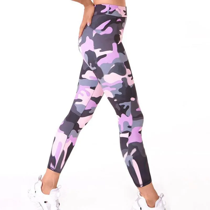 Gina Workout Fitness Camouflage Leggings