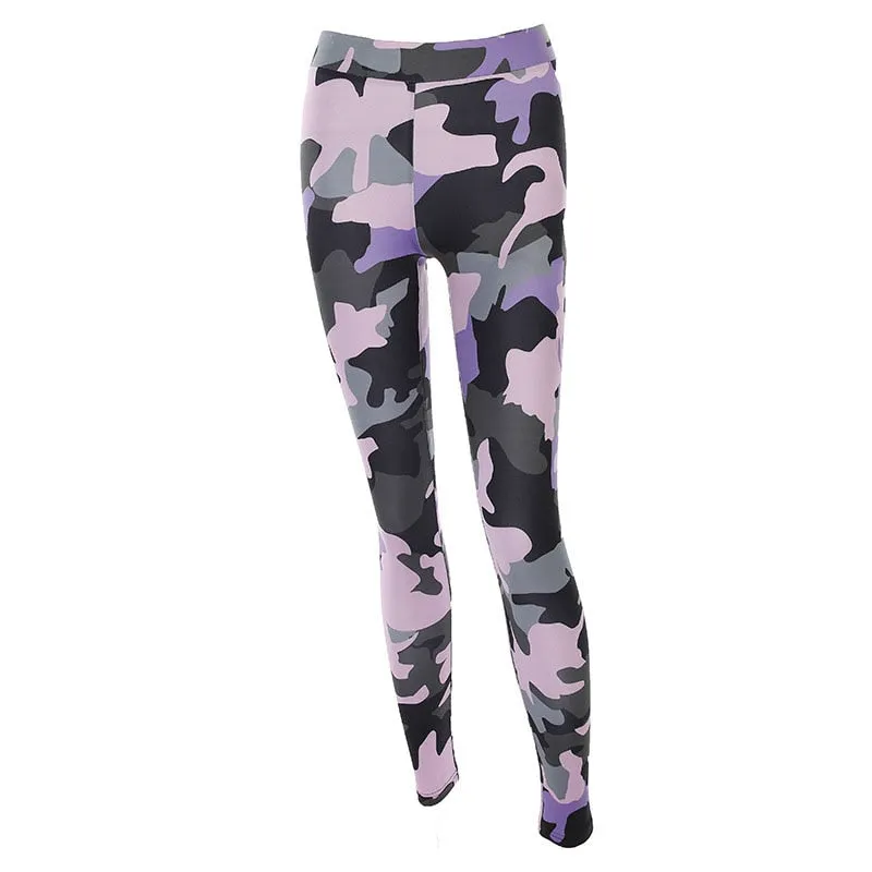 Gina Workout Fitness Camouflage Leggings