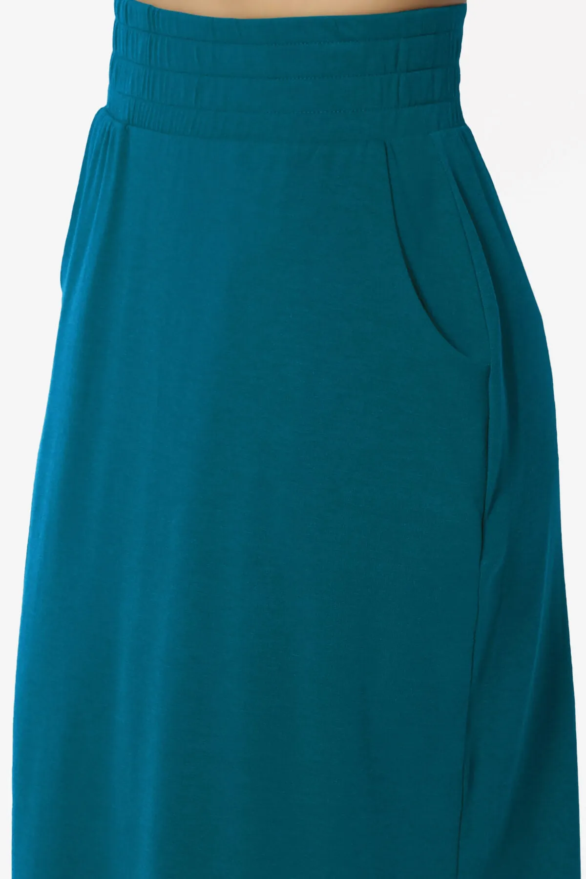 Hadyn Casual Elastic High Waist Straight Skirt