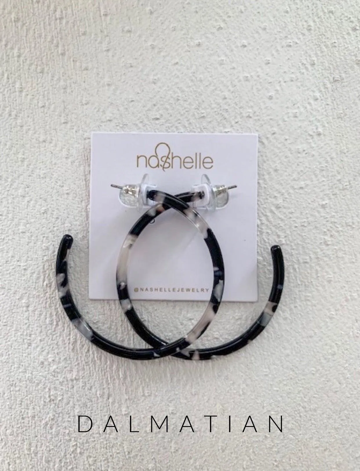 Harlow Resin Thin Hoop