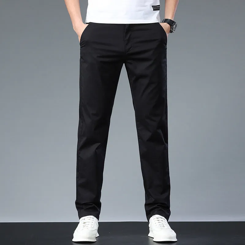 High-end Casual Cotton Grey Pants