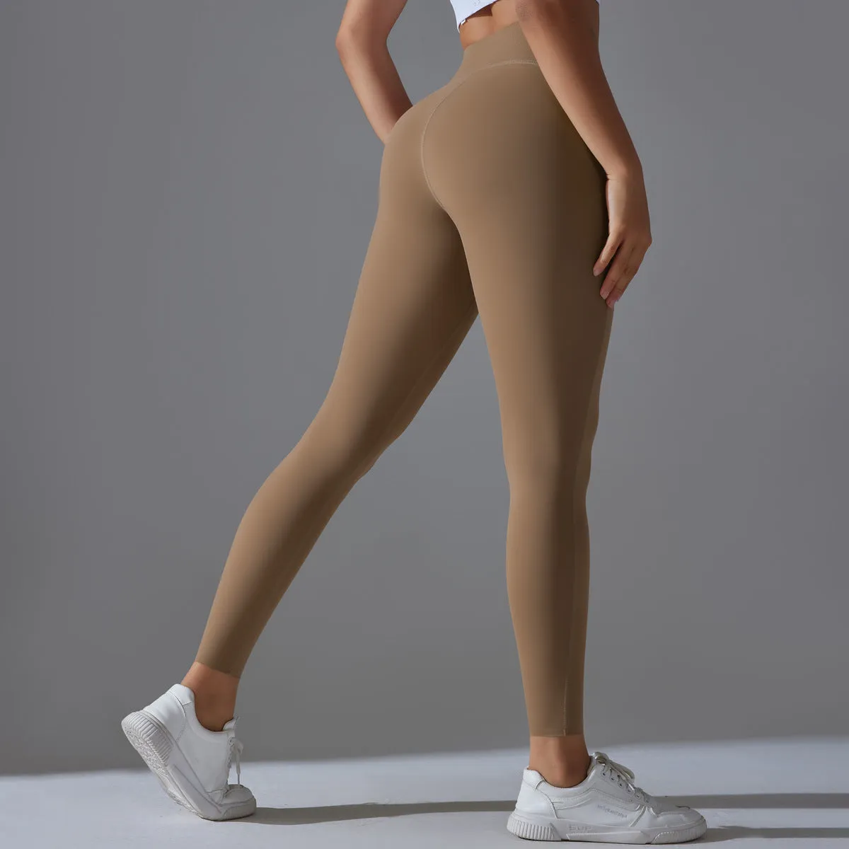 High Waist Nude Feel Double Sided Yoga Pants