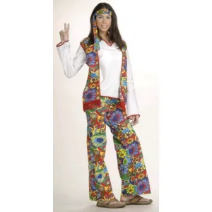 Hippie Dippie Woman Costume Size Std