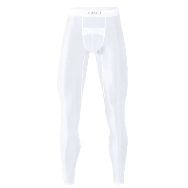 🎁Hot sale🔥Men's Sexy Ultra-thin Sports Bottom Stockings Pants