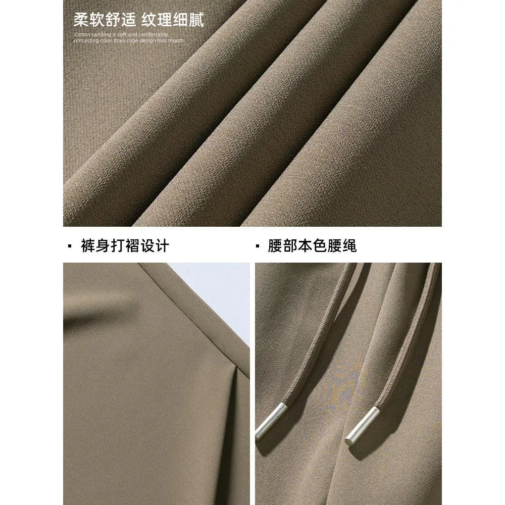 INSTOCK - Three-dimensional pleated design casual pants