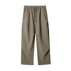 INSTOCK - Three-dimensional pleated design casual pants