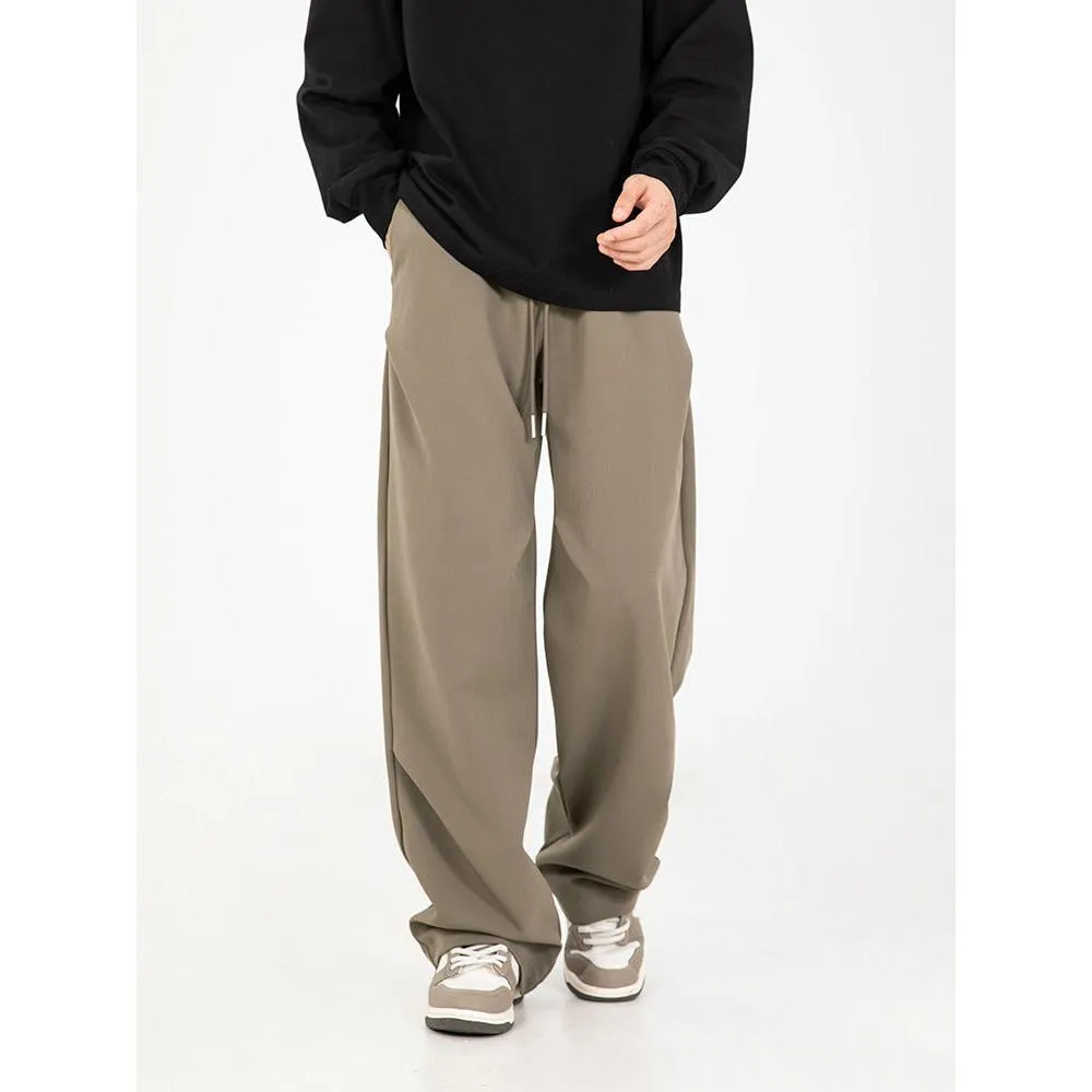 INSTOCK - Three-dimensional pleated design casual pants