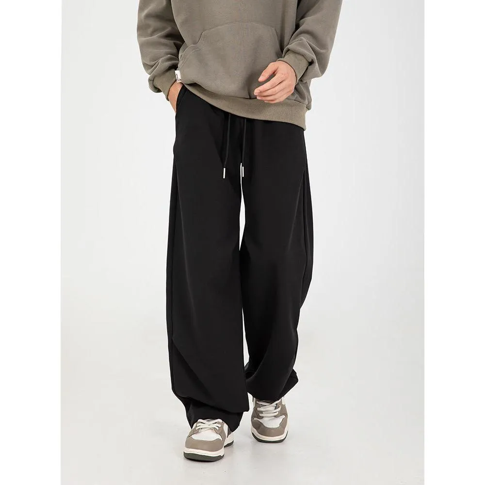 INSTOCK - Three-dimensional pleated design casual pants