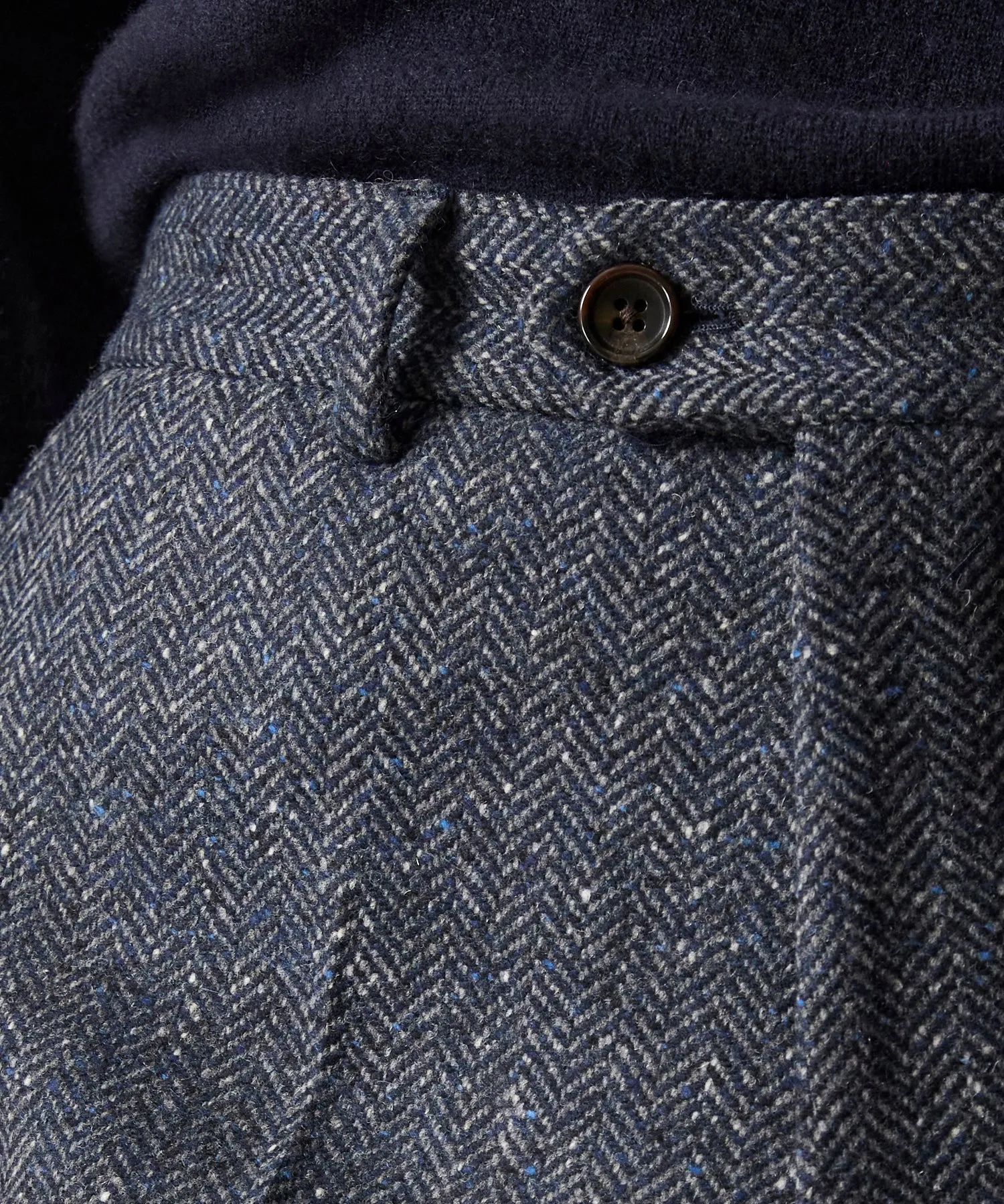 Italian Donegal Herringbone Sutton Trouser