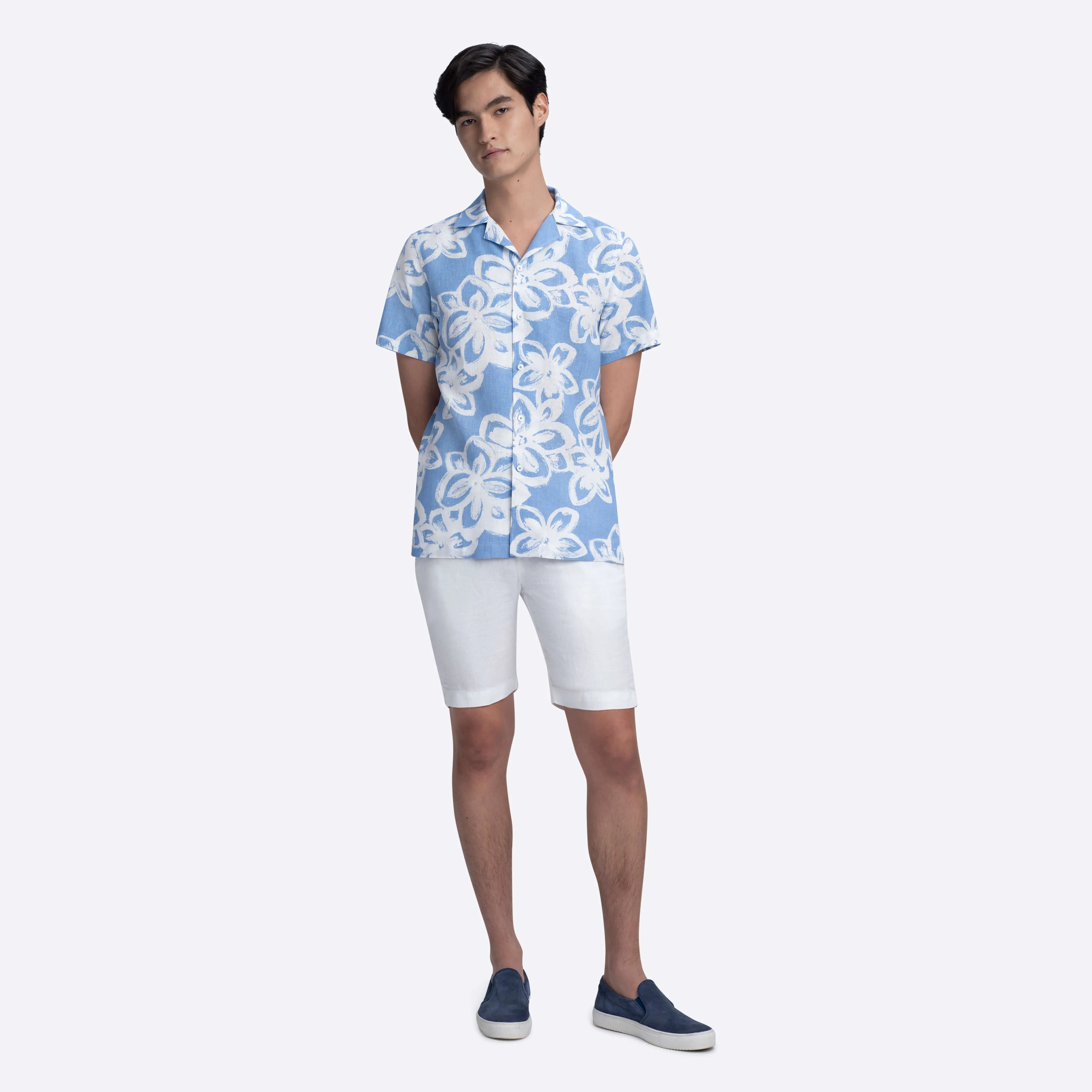 Jackson Abstract Print Camp Shirt