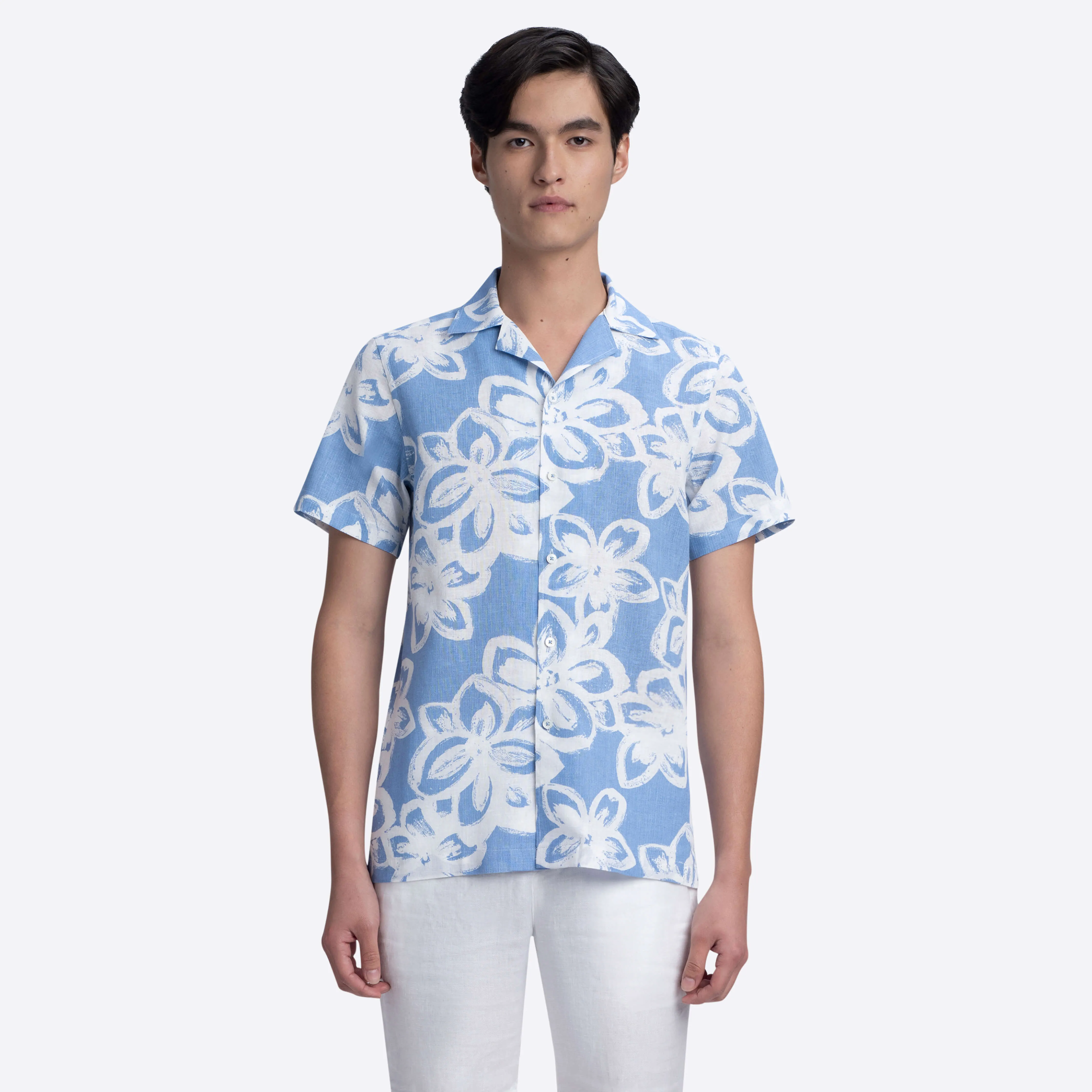 Jackson Abstract Print Camp Shirt