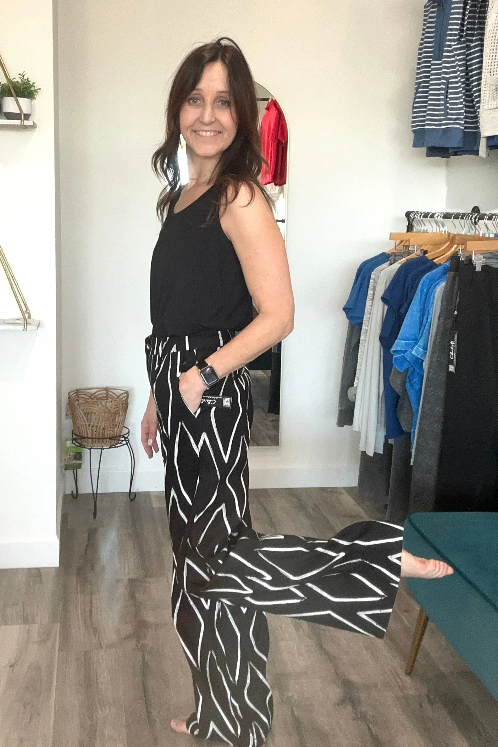 Jayme Long Pleated Pants