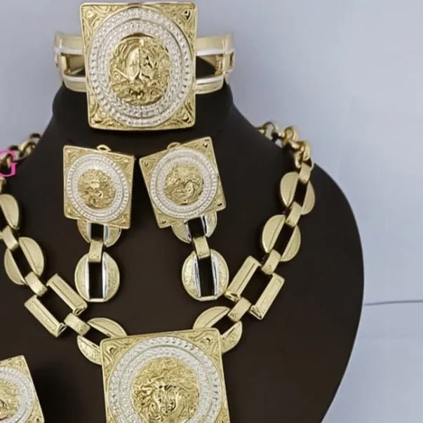 Jewelry Set For Women 18K Gold  Jewelry For Woman Wedding