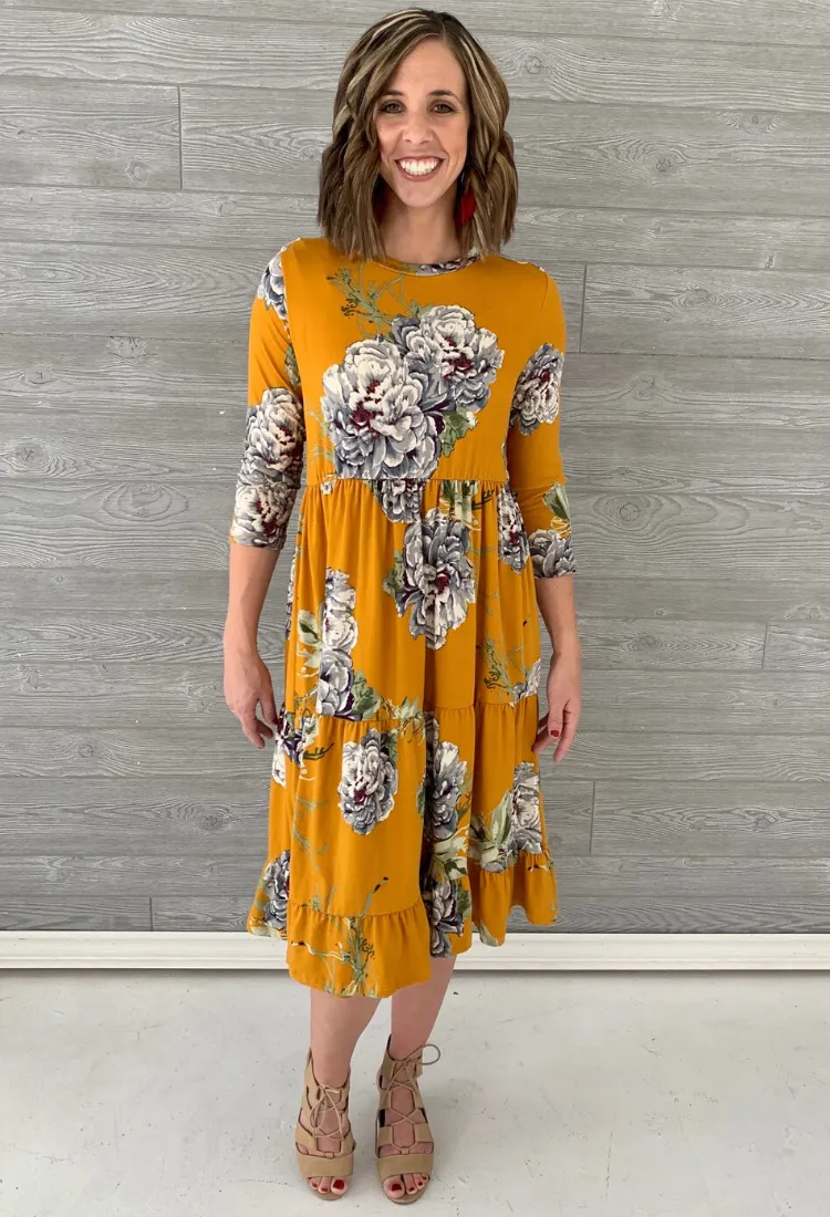 Juniper Floral Dress-Final Sale