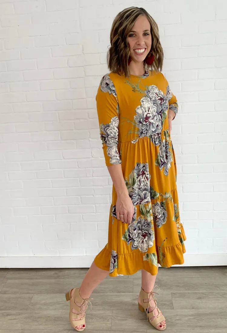 Juniper Floral Dress-Final Sale