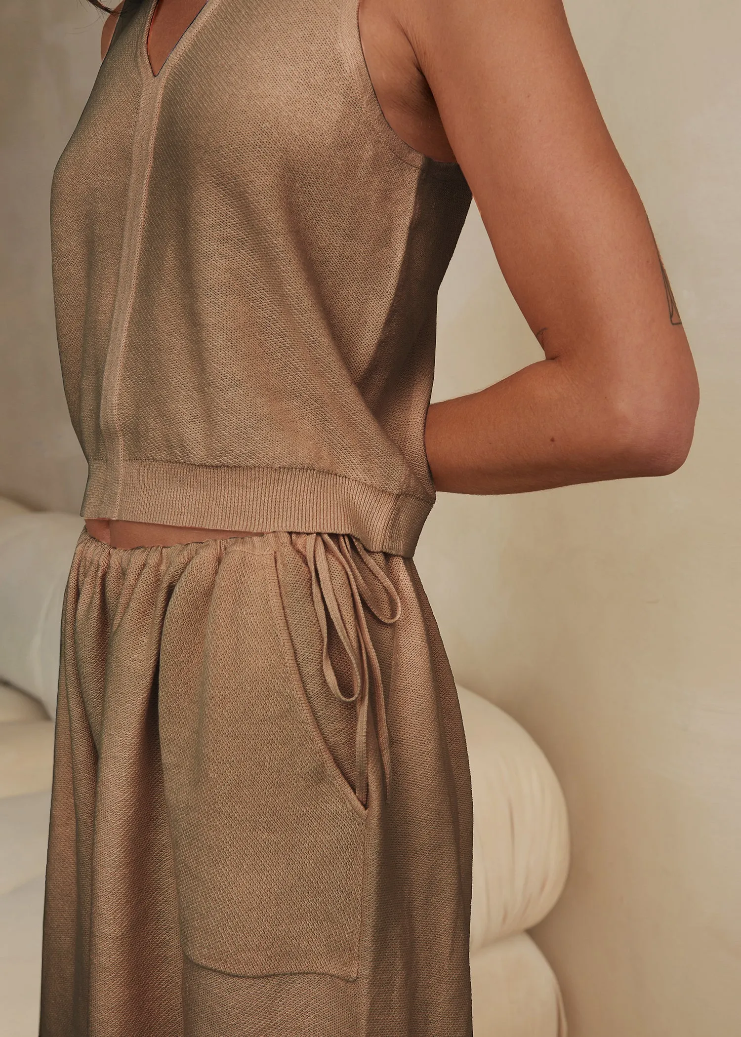 Karma Linen Tank
