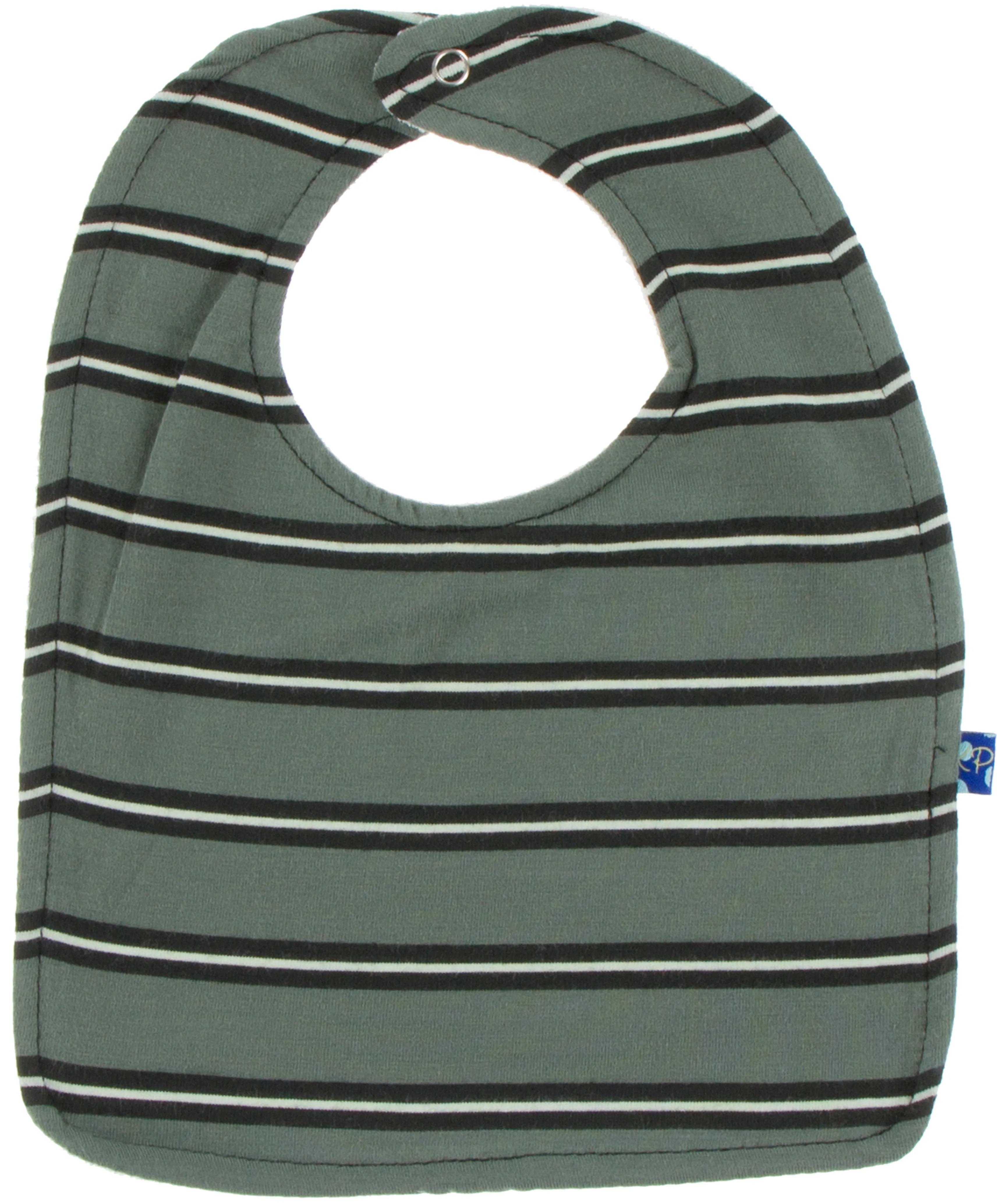 KicKee Pants Bib Set-Succulent Plants/Succulent Kenya Stripe/Aloe Elephants