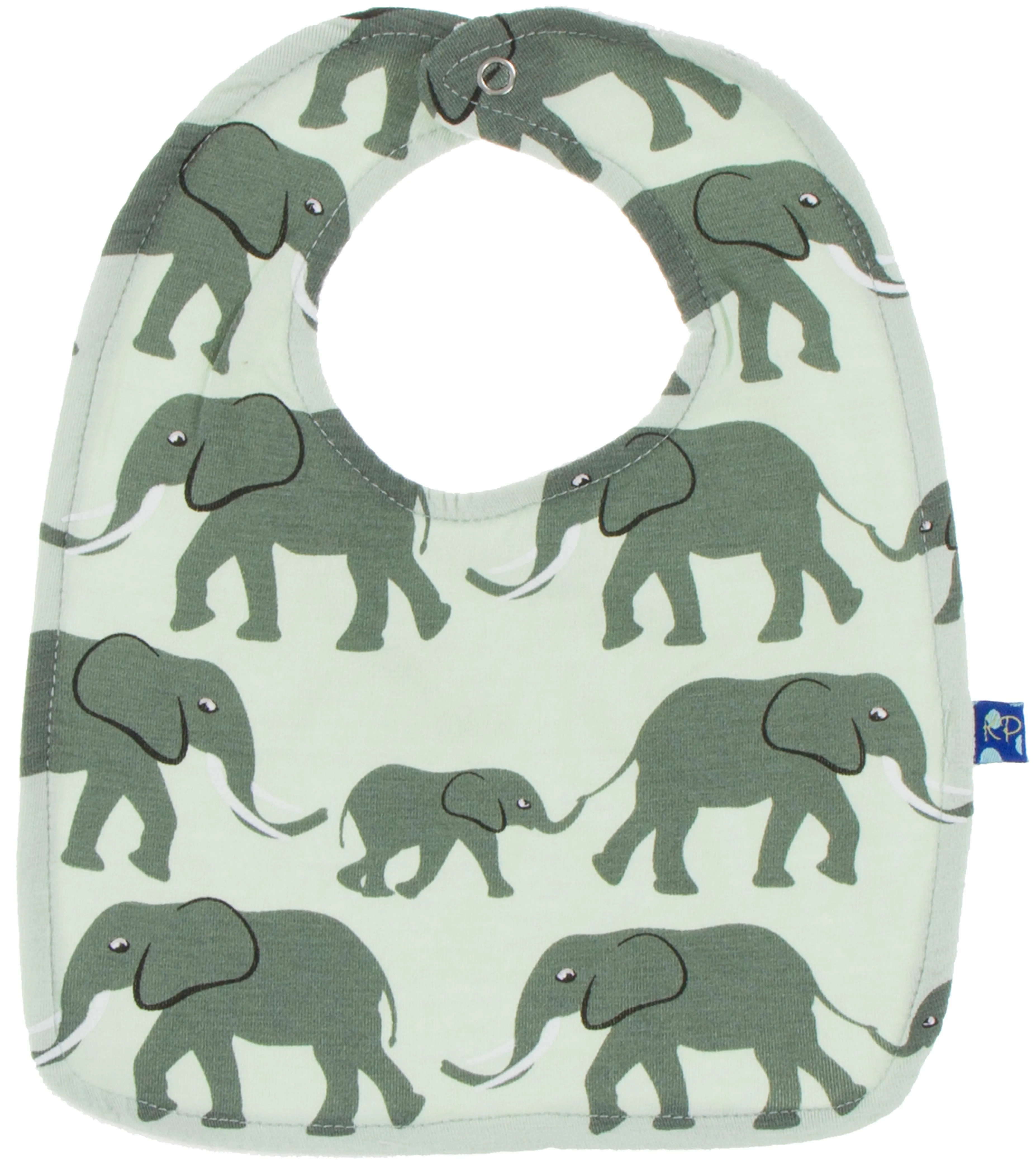 KicKee Pants Bib Set-Succulent Plants/Succulent Kenya Stripe/Aloe Elephants