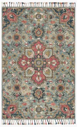 Loloi Rugs Zharah Collection - ZR-13 Lt. Blue/Multi