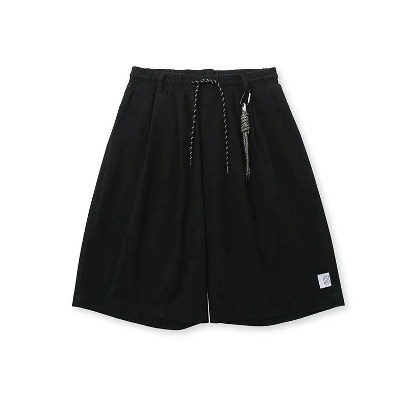 Loose Straight Lantern, Trendy Casual Shorts