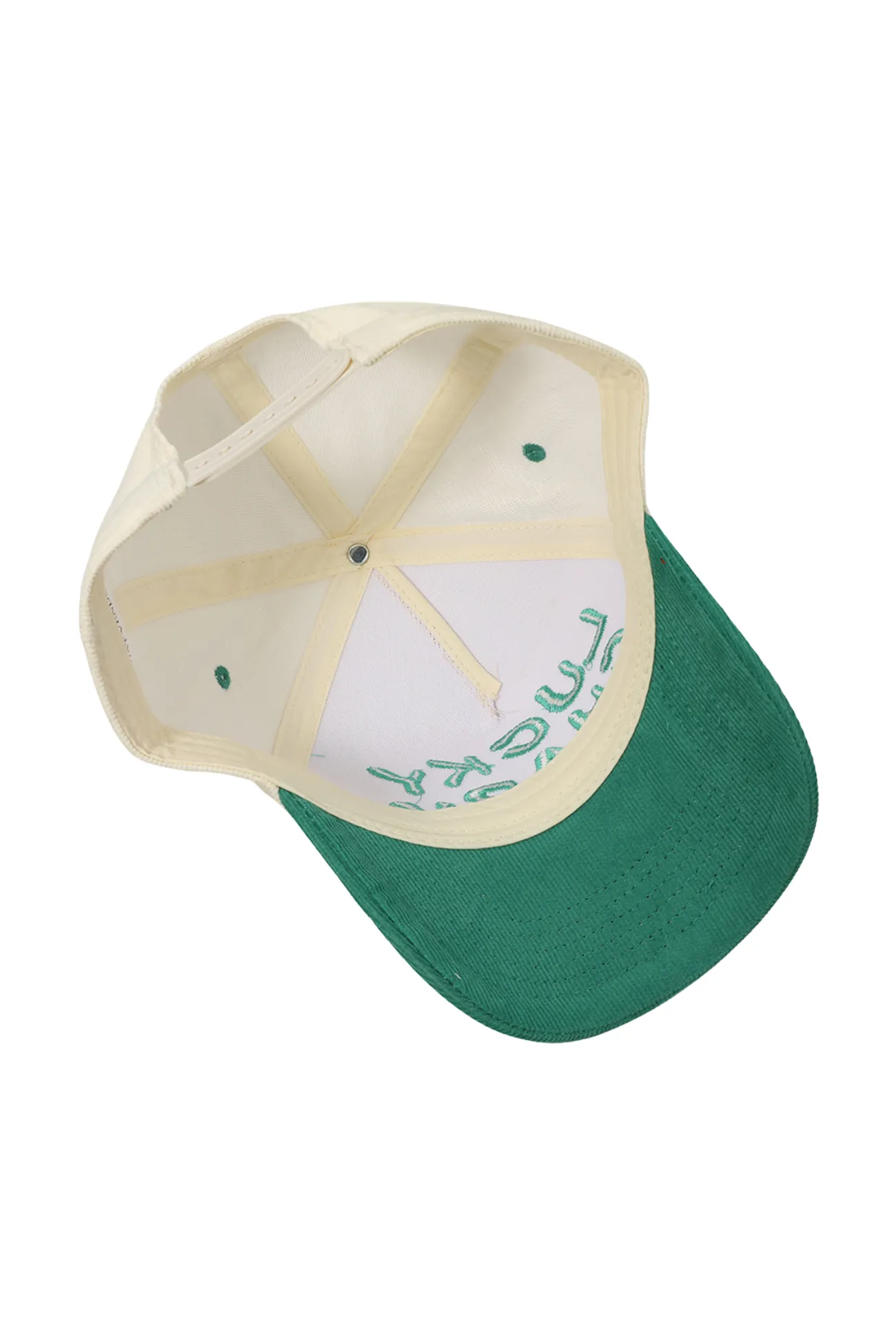 Lucky Stitch Corduroy Cap