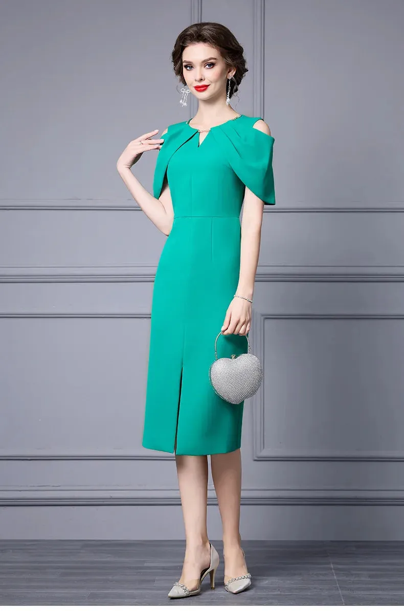 Lyra Empire Slim Casual Style Pencil Dress