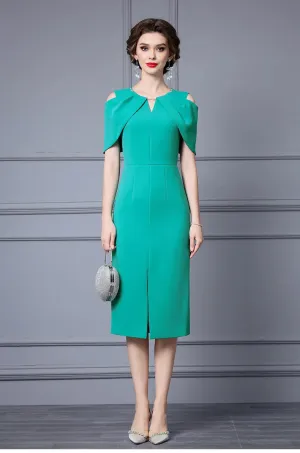 Lyra Empire Slim Casual Style Pencil Dress