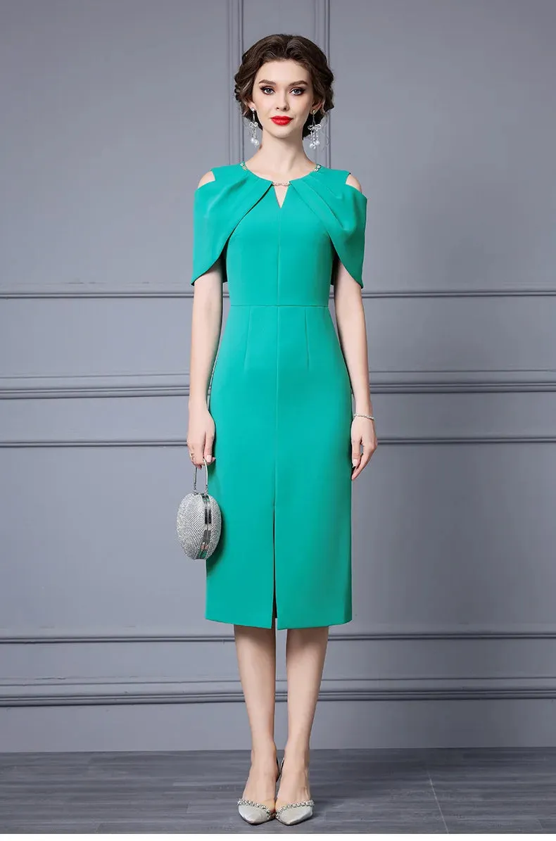 Lyra Empire Slim Casual Style Pencil Dress