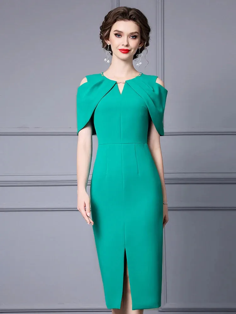 Lyra Empire Slim Casual Style Pencil Dress
