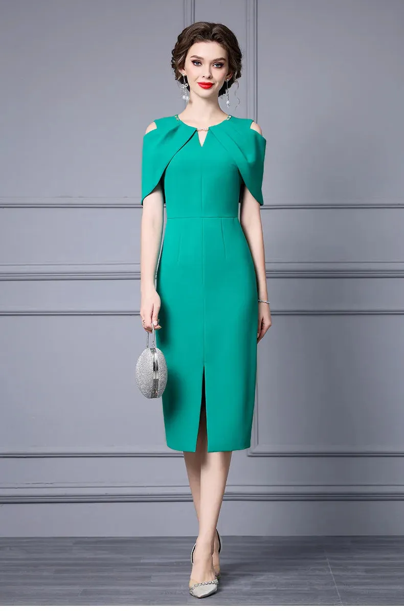Lyra Empire Slim Casual Style Pencil Dress