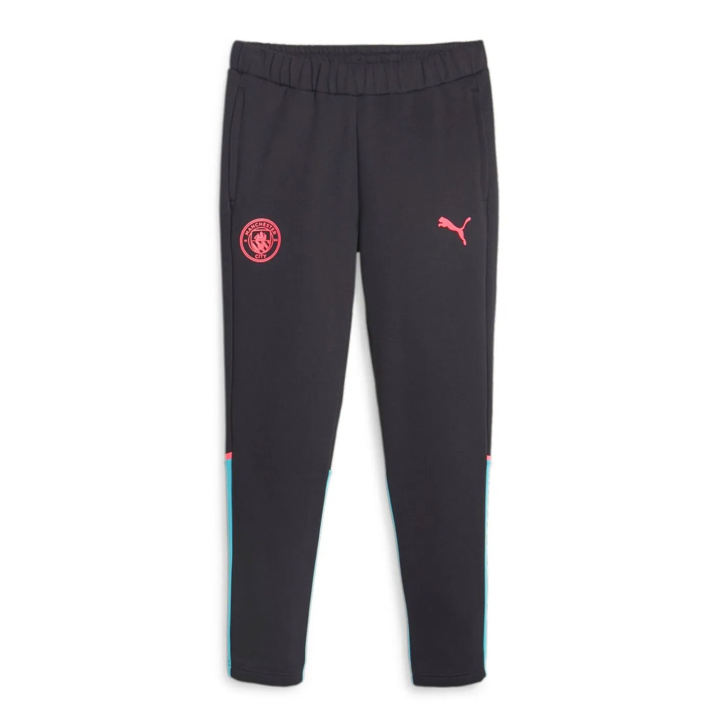 Manchester City black Casual hooded presentation tracksuit 2023/24 - Puma
