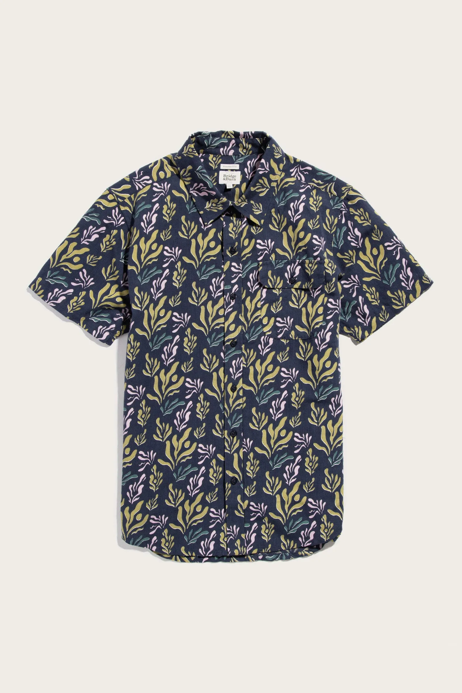 Marten Shirt / Spring Kelp