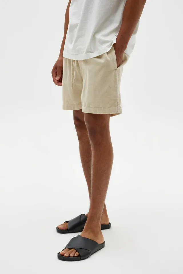 Mens Elijah Cord Short Stone