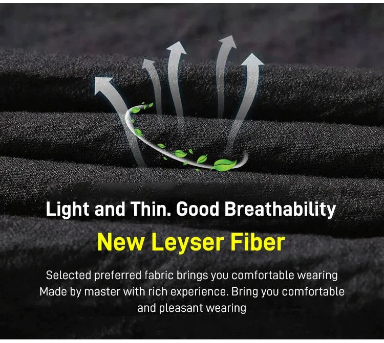 Men's Ice Silk Trousers Solid Color Mid-Waist Loose Breathable Straight-Leg Casual Pants Thin Quick-Drying Sports Pants