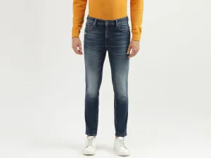 Men's Solid Low Crotch Jeans
