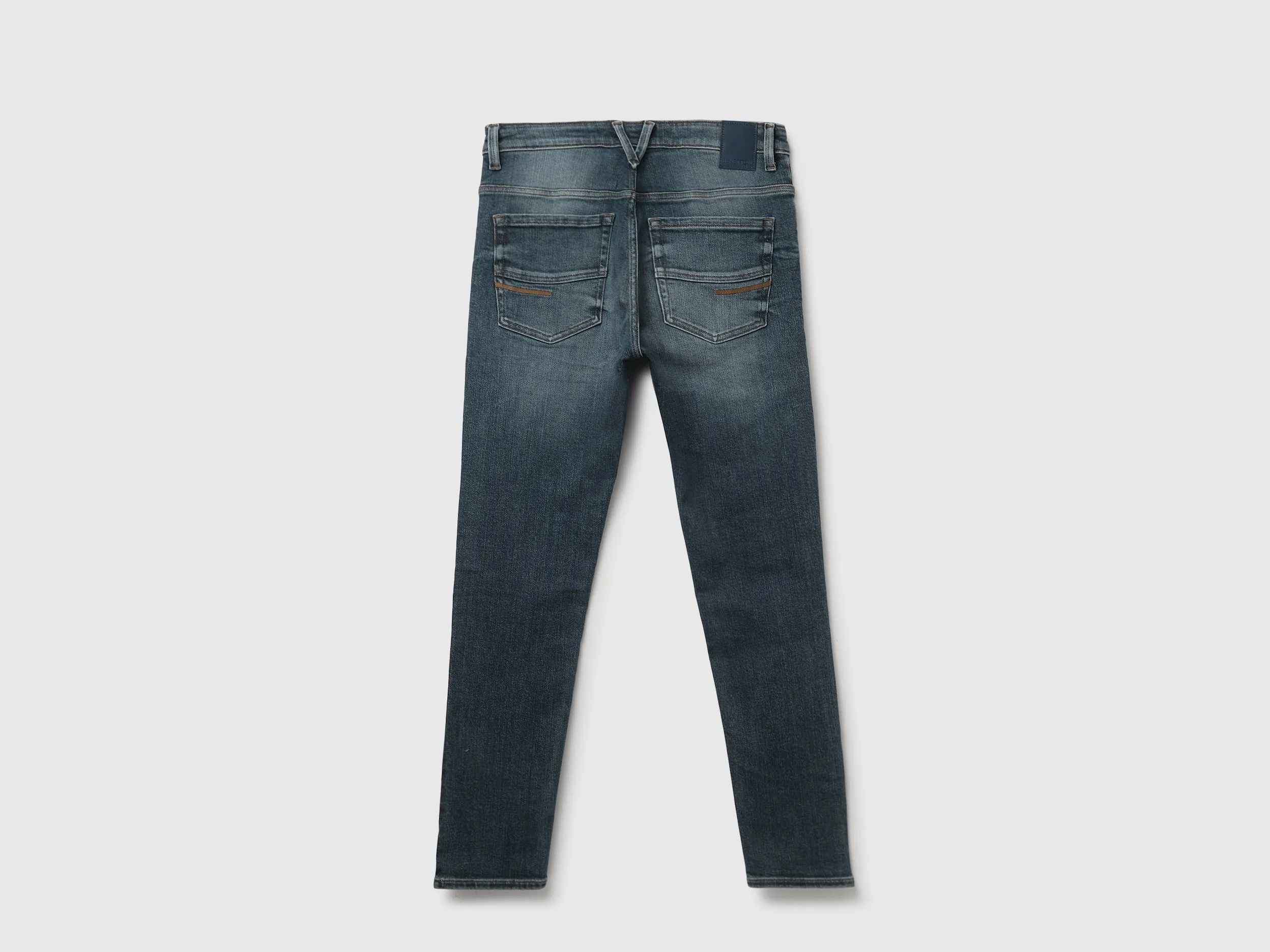 Men's Solid Low Crotch Jeans