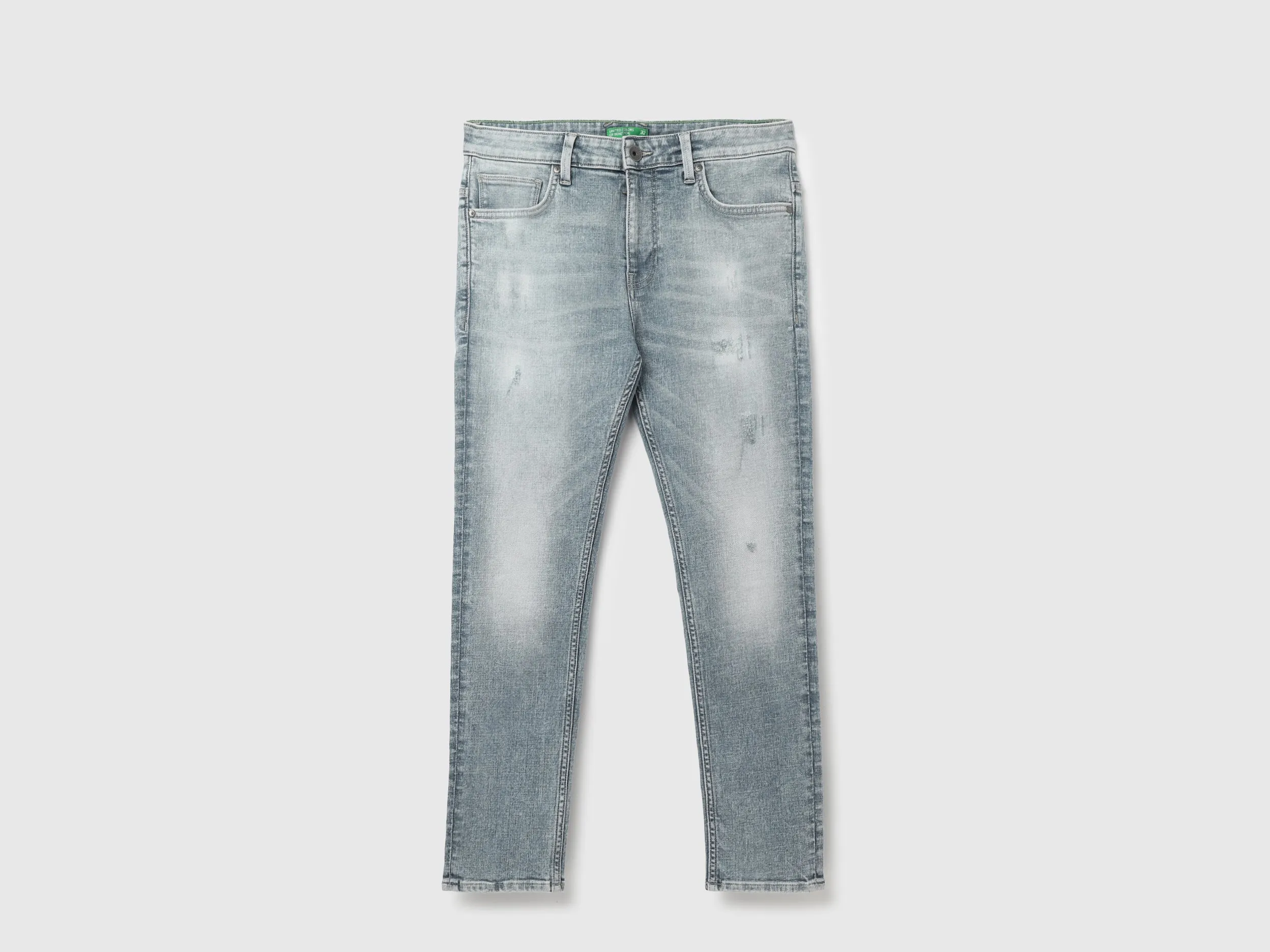 Men's Solid Low Crotch Jeans