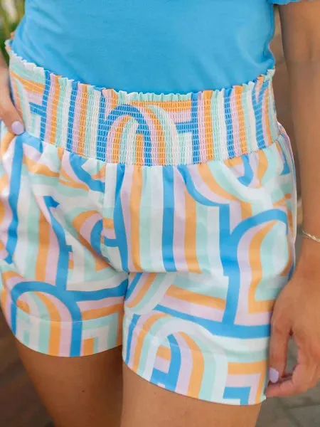 Michelle McDowell Goldie Shorts - Catch a Wave