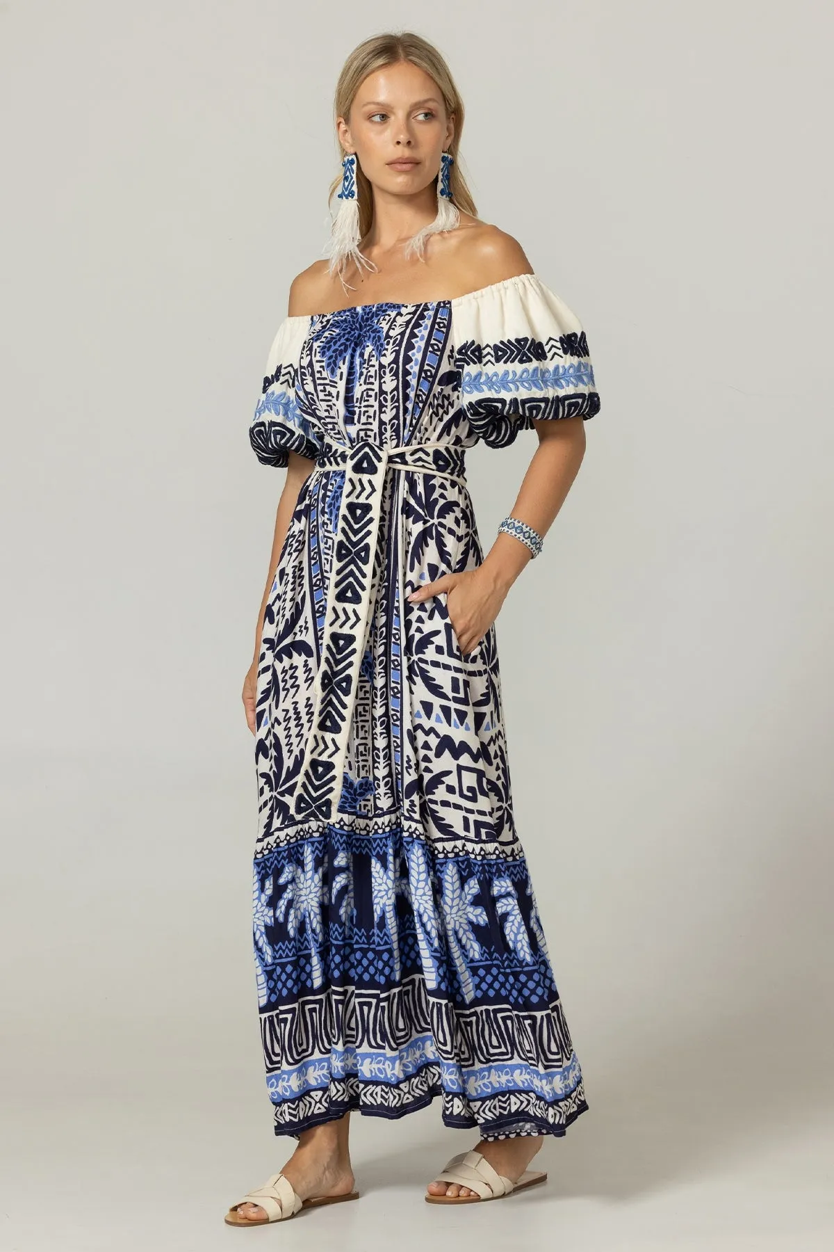 MYA Blue Long Dress